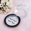 Plastic makeup storage box for magnetic no magnet false eyelash extension box BX