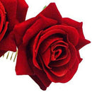 Rose Flower Hair Clip Slide Flamenco Dancer Pin Flower Brooch Lady Hair Sty