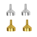 4pcs/set Metal Small Funnels Diffuser Liquid Perfume Oil Lab Use 22x20mm