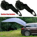 Suction Cup Anchor Securing Hook Tie Down for Camping Tarp Car Side Awning