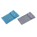2x Microfiber Fabric Cooling Towel for Gym Fitness Golf Yoga Towel 12x35"