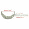 Ladies Crystal Rhinestone Moon Hairpin Barrette Hair Retro!. clip New