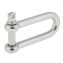 Boat Marine 3/8" D Ring Anchor Shackle Screw Pin - 304 Stainless Steel