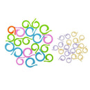 40pcs Multicolor Split Ring Stitch Markers Mark for Knitting Crochet