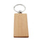 20Pcs Blank Wooden Key Chain Diy Wood Keychains Key Tags Gifts Yellow Recta G6V7