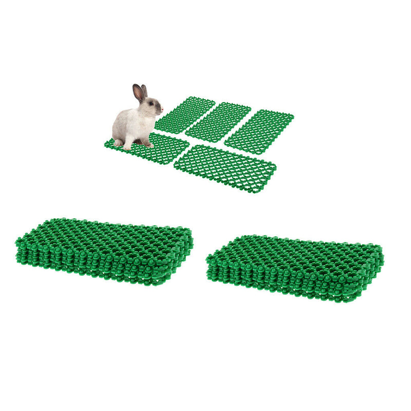10Pcs Mat for Rabbit Cage, Comfortable for Feet, Chinchilla, Guinea Pig, Bunny