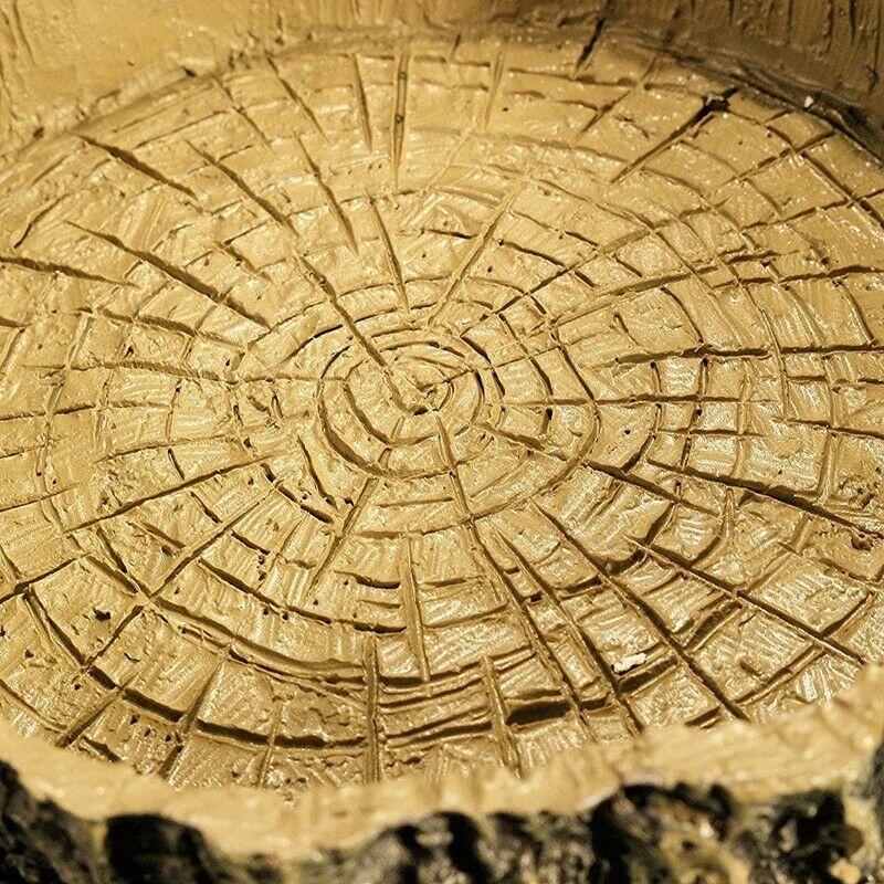 Water Bowl Reptile Turtle Bowl for Amphibians Snakes Lizard Gecko