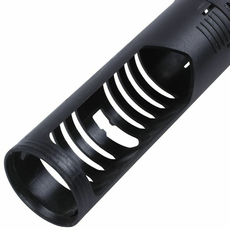 Plastic Aquarium Water Heater Protector Guard, 46.5cm, Black