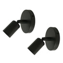 2pcs Creative Wall Lamp Holder E27 Bulb Socket for Bedroom  Restaurant Bar