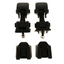 Pair Metal Locking Hood Lock Catch Latch Kit For Jeep Wrangler TJ 1997-2007