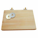 Wooden Parrot Bird Cage Perches Stand Platform Pet Rat Budgie Toys Parakeet K0N9