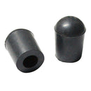 2Pcs Double Bass Endpin Tip Car Protector Musical Instrument Parts DIY Black