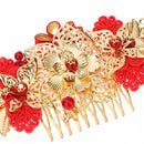 Unforgettable Classical Chinese Wedding Hair Accessories Chic Bridal Headdress