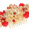 Unforgettable Classical Chinese Wedding Hair Accessories Chic Bridal Headdress