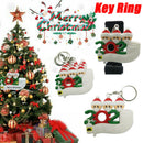 2020 NEW Xmas Family Key Ring Christmas Tree Hanging Pendant Best Wishes DeSEAU