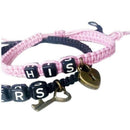 1 Pair of Bracelet Lovers Bracelet HIS HERS Personalized Gifts Button Block G7G2