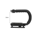 C-shaped DV Handhold Stabilizer Bracket Steadicam Camera Home Holder