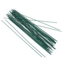 50pcs 30cm*2mm Flowers Stem Dark Green Wire artificial Fower Head Access  OZ