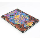 DIY Owl Special Shaped Diamond Painting 50 Page A5 Sketchbook Painting Book