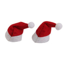 Christmas Santa Claus Hat Merry Christmas Cap for Lollipop Decoration