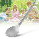 Long Handle Titanium Spork Camping Home Travel Outdoor Tableware Ultralight Fork