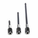 Magnetic Extension Extend Socket Hex Power Screwdriver Drill Bit Holder Black