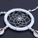 1pc Mini Dream Catcher Circular Net With feathers Wall Hanging Decoration O