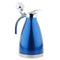 1.5L Stainless Steel Tea Water Pot Double-Wall Insulated Coffee Carafe Blue