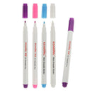 5Pcs Water Erasable Fabric Marking Pen Textile Ink Pens for Patchwork Craft