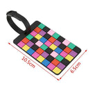 Portable Secure Travel Suitcase ID Luggage Handbag Large Tag Label (Yellow+ B2X1