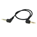 3.5mm TRRS to TRS Audio Cable Connector Wire 28cm/0.91ft for Mobile Phones