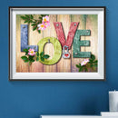 5D DIY Full Drill Diamond Painting LOVE Embroidery Mosaic Kits Home Decor