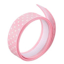 DIY Satin Lace Decorative Tape Washi Masking Fabric Stickers pink white