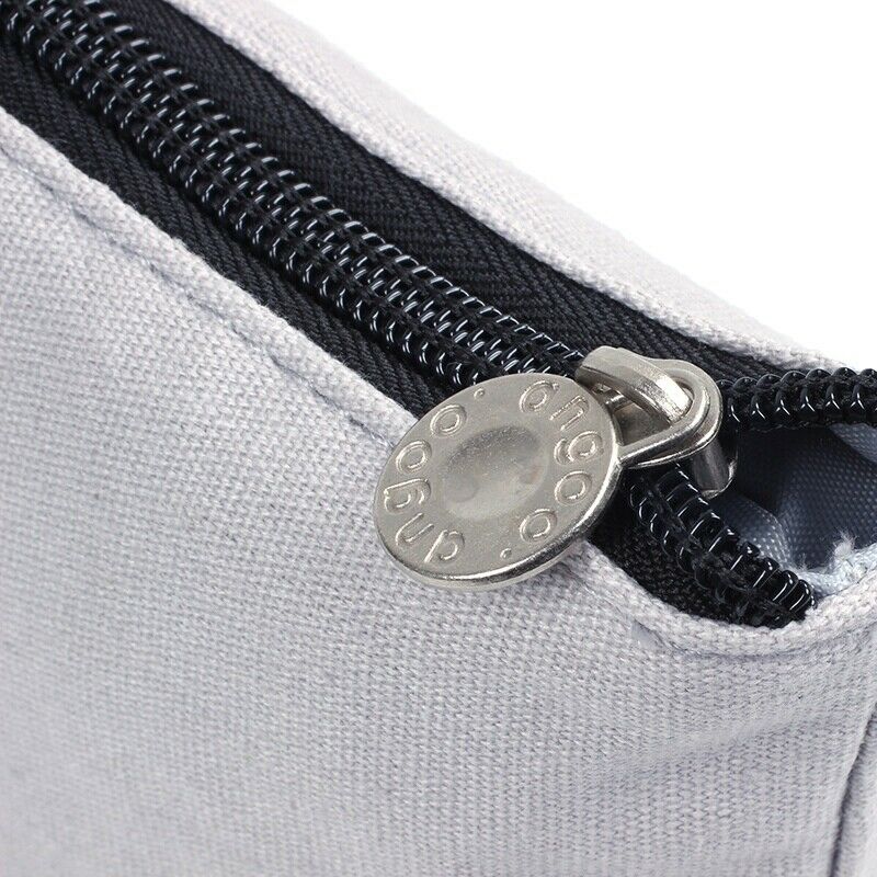 canvas Cartoon Cute Cat Telescopic Pencil Pouch Bag Stationery Pen Case Box A2I9