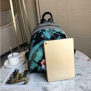 Women Flower Floral Printing Backpacks Teenager Girls Travel School Bags