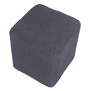 4x Cover for Footstool / Pouf Stretch Cover