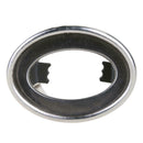 Stainless Steel Car Tail Rear Chrome Round Exhaust Pipe Tail Muffler Tip A