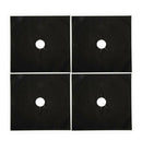 4x Set Reusable Gas Range Protector Liner Non Stick Hob Stovetop Cooker Protect