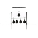 New Target 5 Targets Automatic Reset Rotating Outdoor Hunting Target Set Us