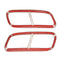 Stainless Steel Car Exhaust Pipe Tail Throat Decor Frame Trim Cover Liner A M8Q7
