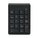 Numeric Keypad,18 Keys Wireless USB Number Pad Keyboard With 2.4G Mini USB  S1I1
