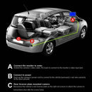 Car Rear View Camera Reversing Parking Spare 8Led Camera For-Audi A3 A4 A6  B8A3