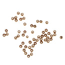 3.3mm - 3.8mm Brass Fly Fishing Tying Bead Nymph Head Ball Bead (100 Pieces)