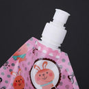 750mL Animal Portable Foldable Water Bottle Bag Outdoors Hiking Supplies