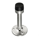 Cylinder Stainless Door Stop Stopper Buffer Wall Mounted Fixed Rubber Tool liau
