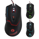1X(K1020 Rgb Backlight Usb Optical Gaming Mouse 1600/2400/3200Dpi Ergonomic
