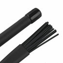 1 Pair Jazz Drum Brushes Retractable Drum Sticks 32 cm black Z4Y8
