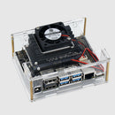 High Quality Acrylic Housing with Cooling fan for Jetson Nano Developer Kit DIY
