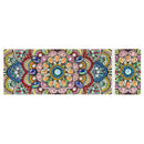 DIY Mandala Special Shaped Diamond Painting 2 Grids Students Pencil Box