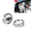 Car Wide Angle Round Convex Blind Spot Mirror For Parking Rear View OZ